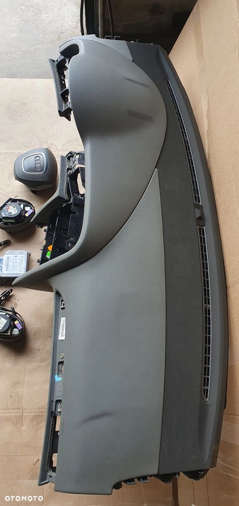 Konsola poduszki pasy AIRBAG sensor zestaw naprawczy Audi A6 C6 Szara - 5