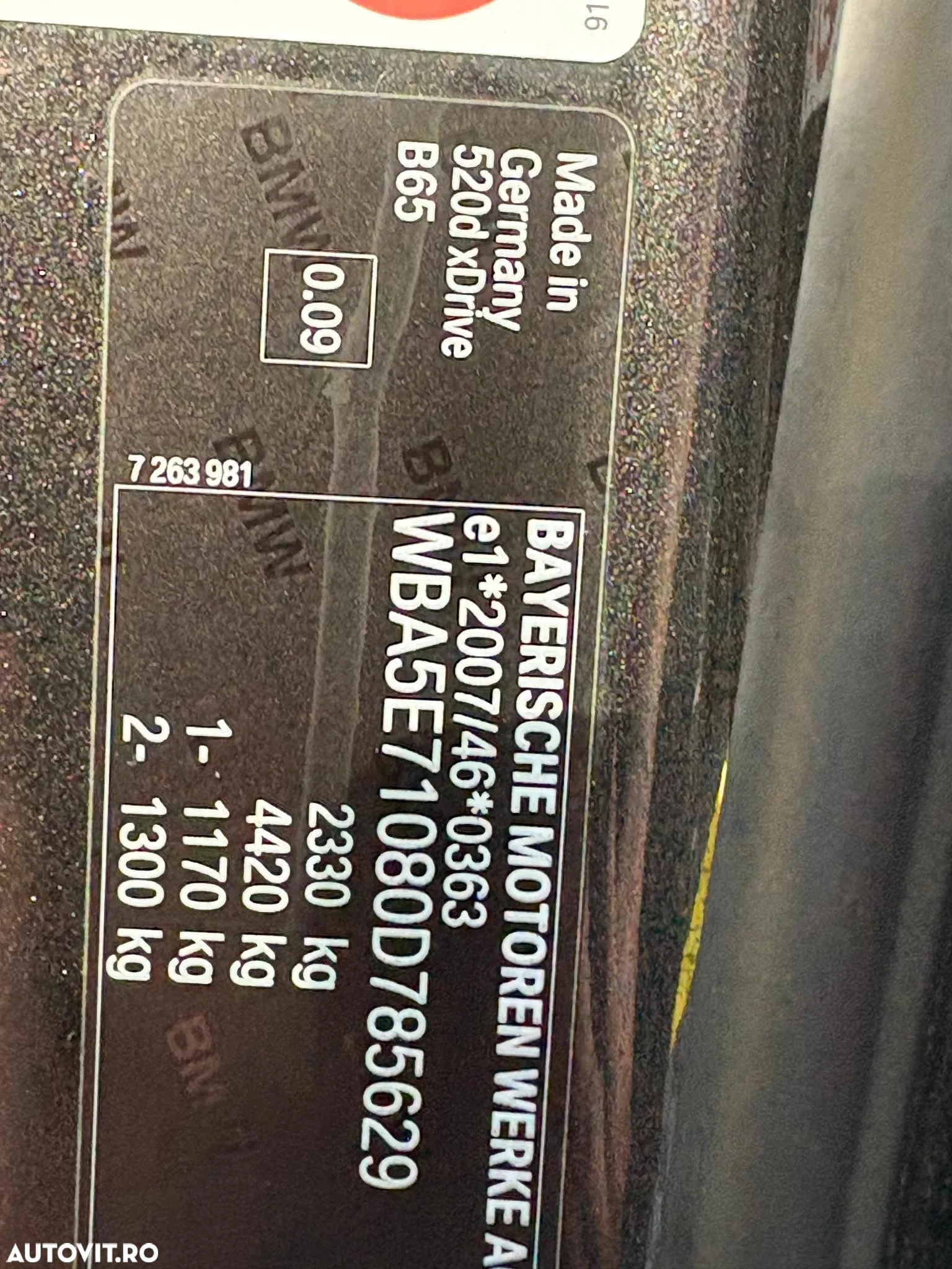 BMW Seria 5 520d xDrive AT - 16