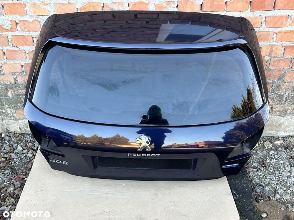 Klapa Bagażnika Tył Peugeot 308 II T9 HB kod lakieru EKUD - 2