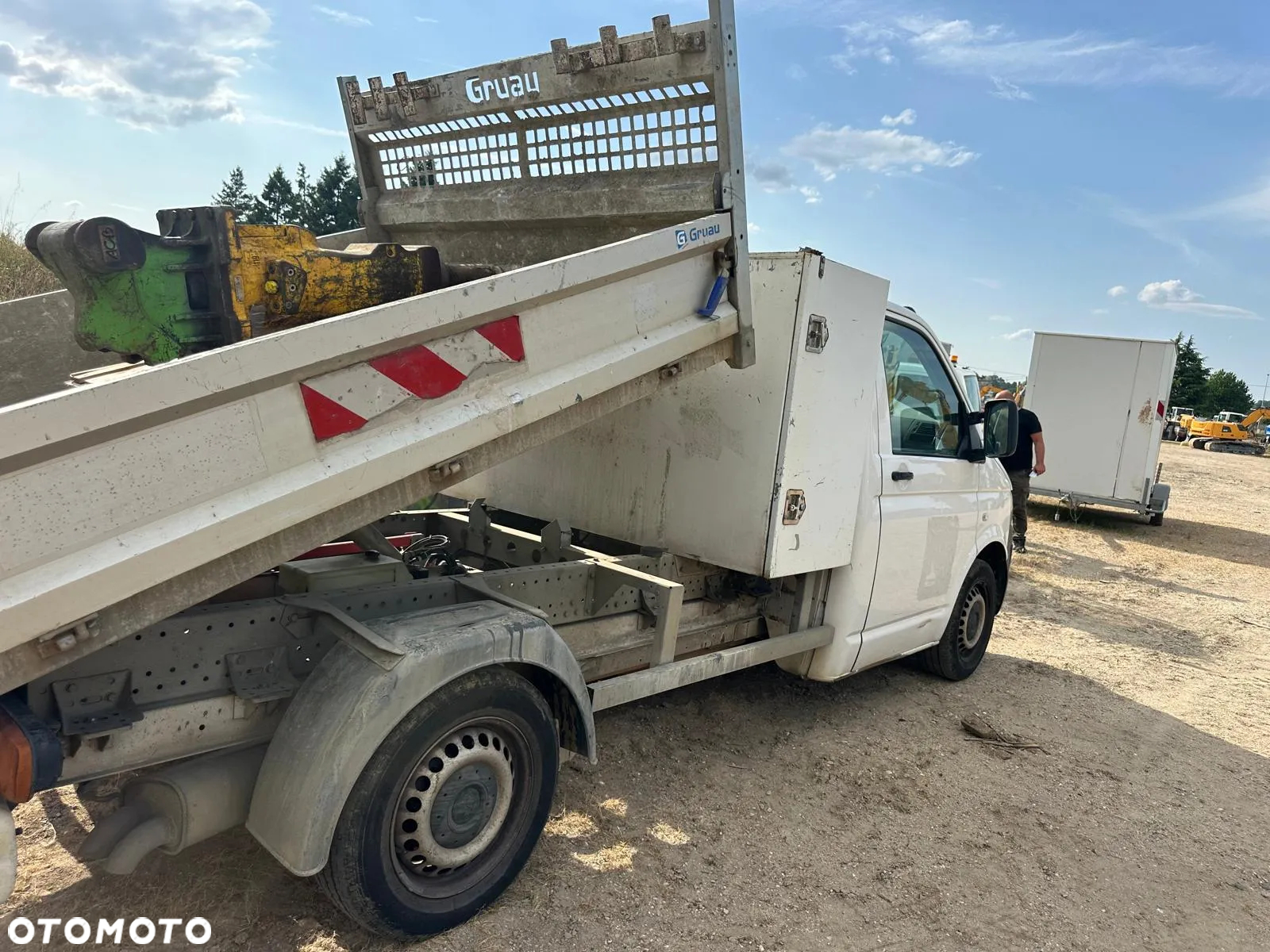Volkswagen VW Transporter T5 2.0 TDI Wywrotka Kiper Klimatyzacja - 2