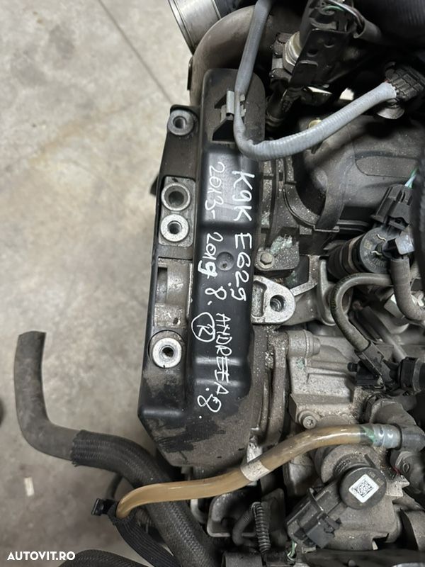 Motor 1.5 DCI RENAULT CLIO 4 CAPTUR  DACIA DUSTER an 2013-2019 cu 90.000 km tip K9KE629 - 3