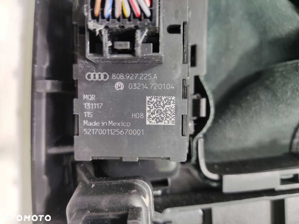 wybierak biegów ramka panel mmi tunelu środkowego audi q5 ii 80a 2016-2020 - 10