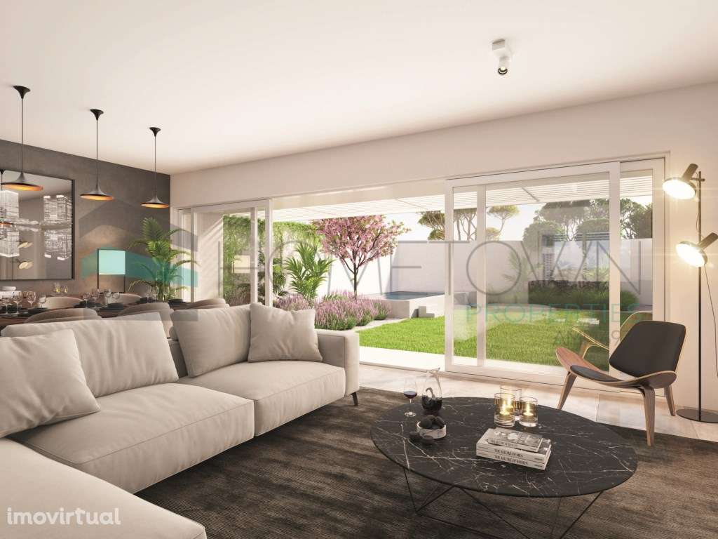 Nova moradia geminada V2 com jardim, piscina e terraço privativo - ... - Grande imagem: 2/16