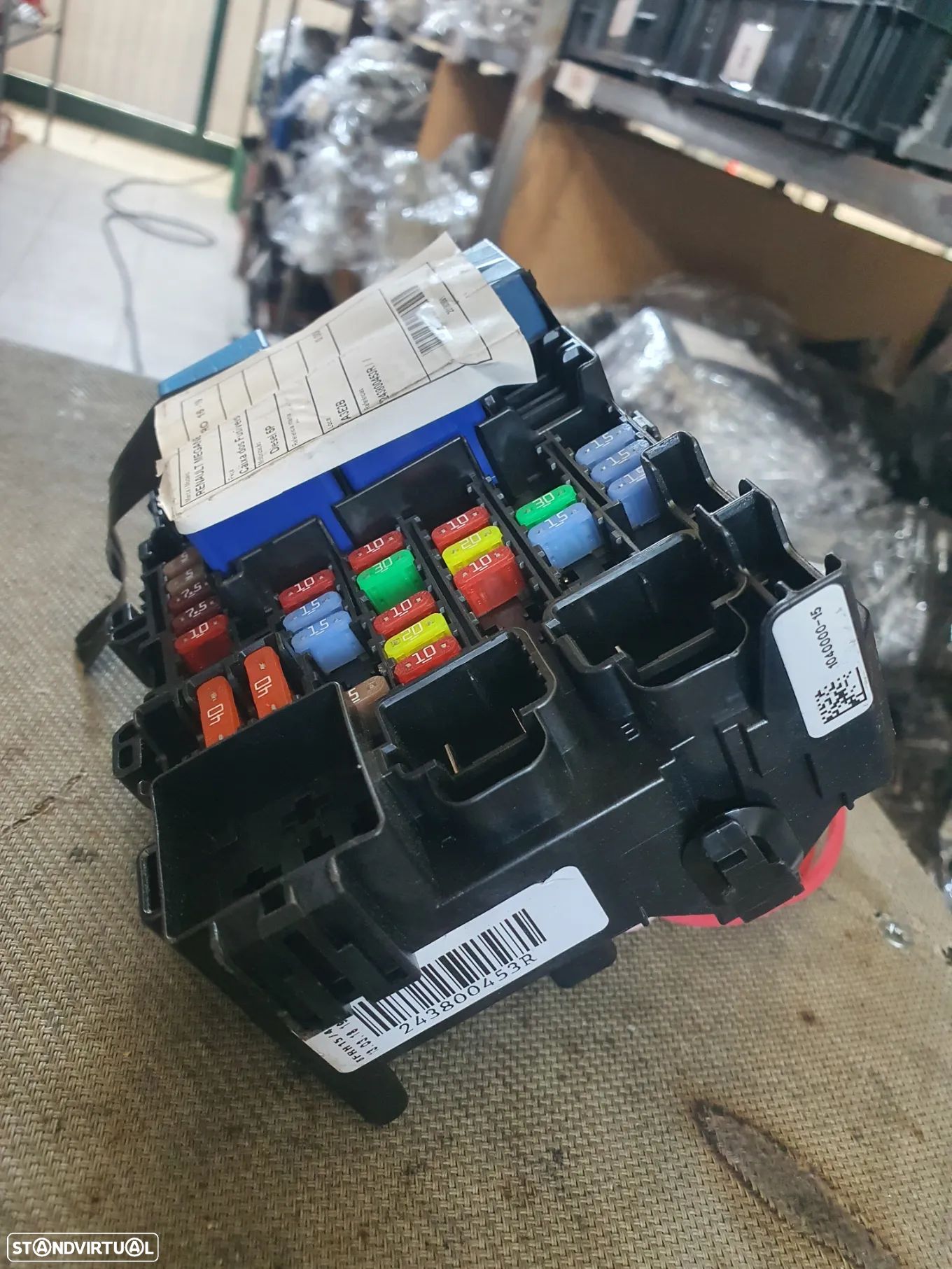 CAIXA FUSIVEIS RENAULT/ 243800453R - 1
