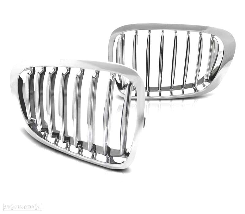 GRELHAS BMW E46 COUPE + CABRIO 99-03 CROMADO - 3