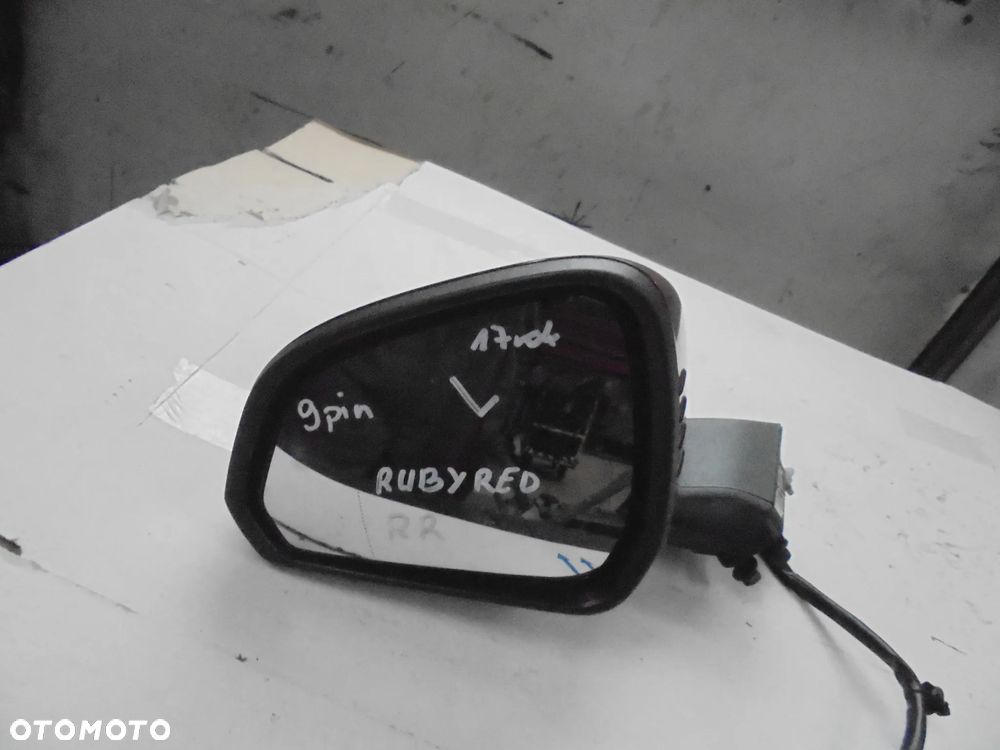 Mustang GT mkVI 2017 lustero lewe 9 pin Europa kolor RR - 1