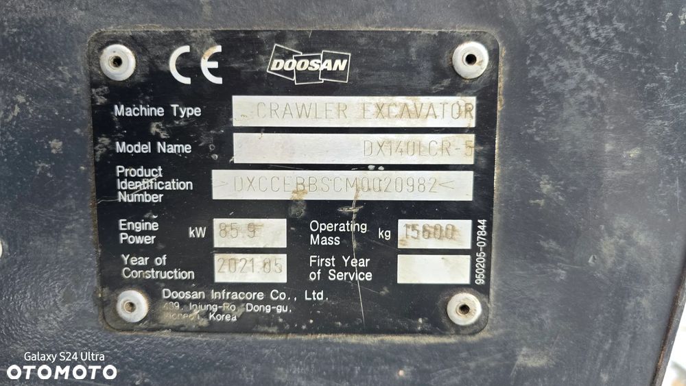 Doosan Dx140 - 14