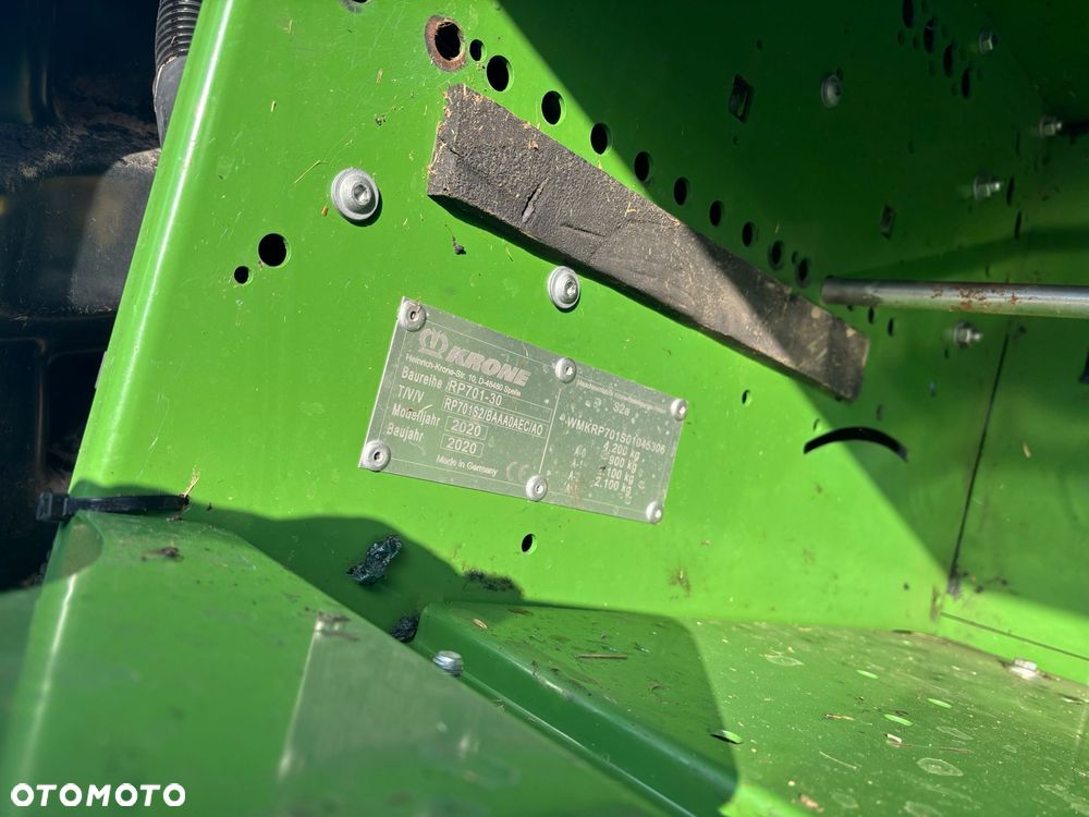 Krone Krone Comprima V150 –ISOBUS/ Zmienokomorowa/Opuszczana podłoga – 2020 –12688 Bel - 16