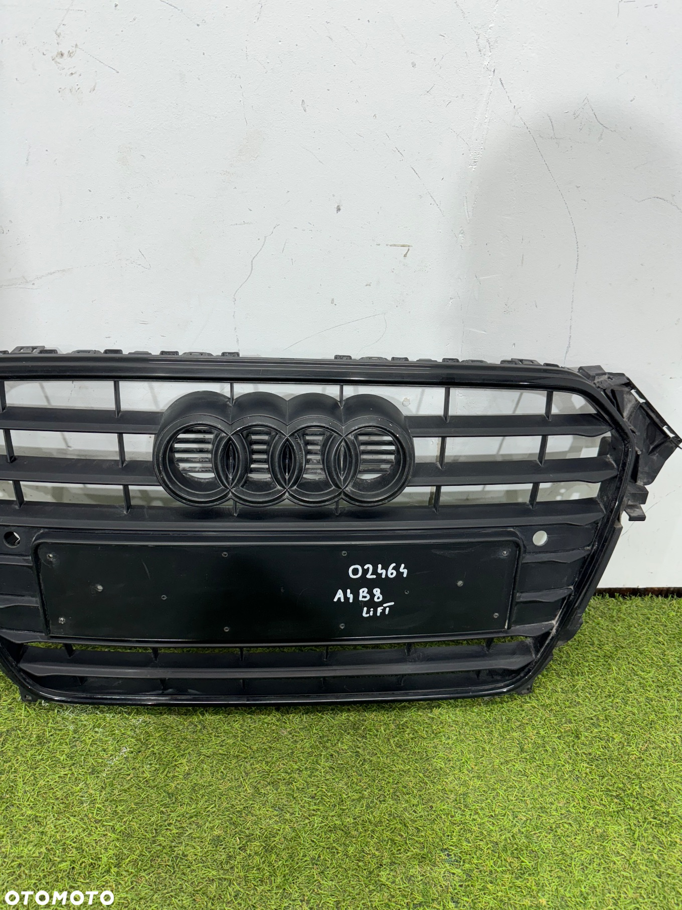 Grill Atrapa Audi A4 B8 Lift S-Line 8K0 Czarny - 4