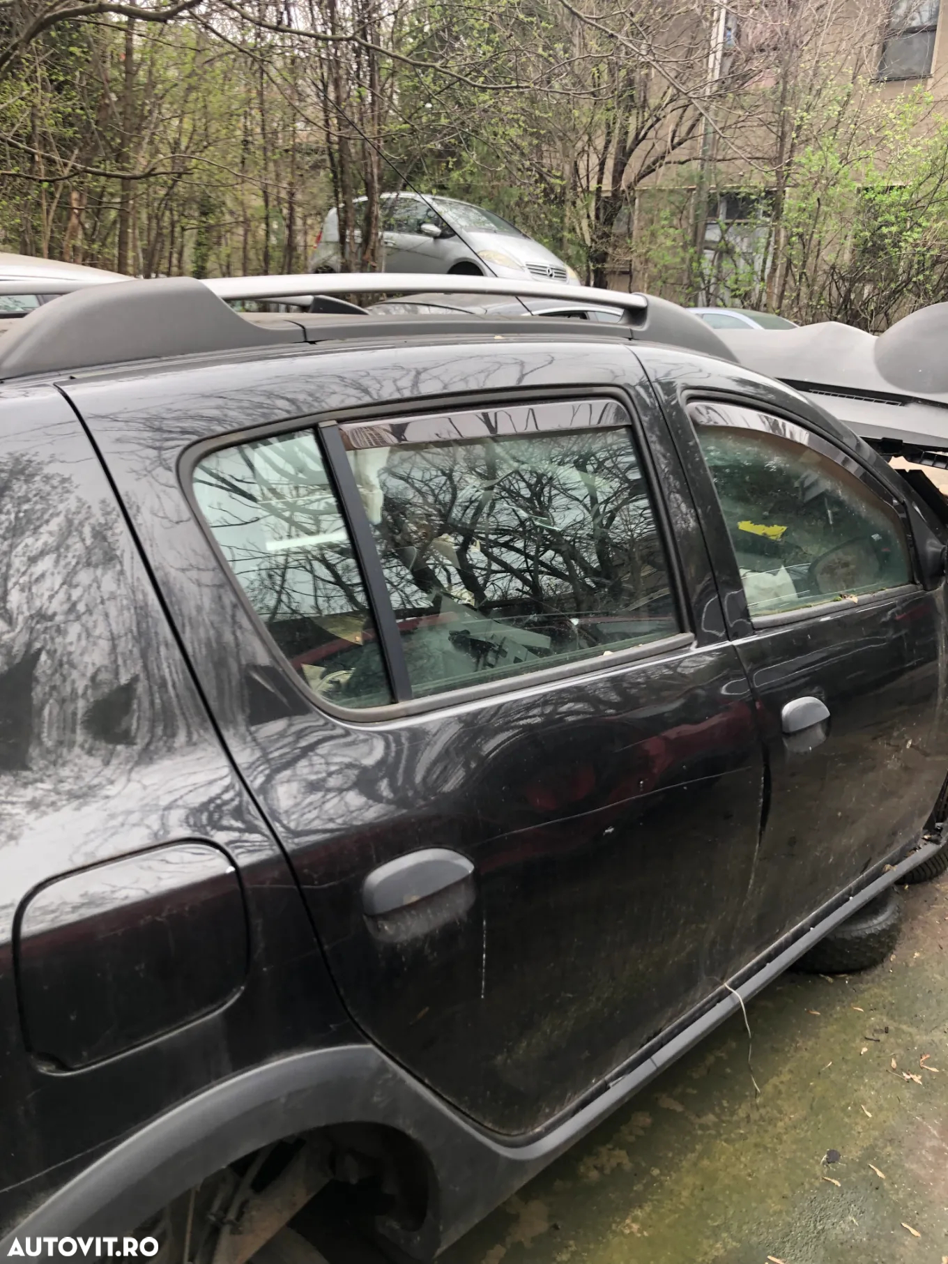 Usa dreapta spate Dacia Sandero 2 2014 negru - 5