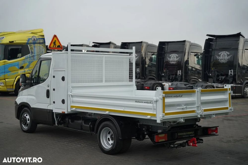 Iveco DAILY 35-160 / BASCULABILĂ - 2,9 M / BENĂ DIN OȚEL / ROȚI SPATE DUBLE / MANUALĂ / IMPORT - 18