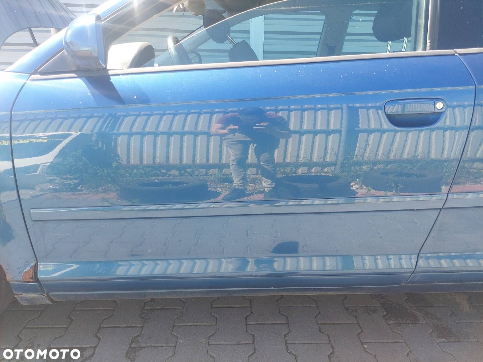 DRZWI KOMPLETNE LEWY PRZÓD 3D AUDI A3 8L LS9R - 2