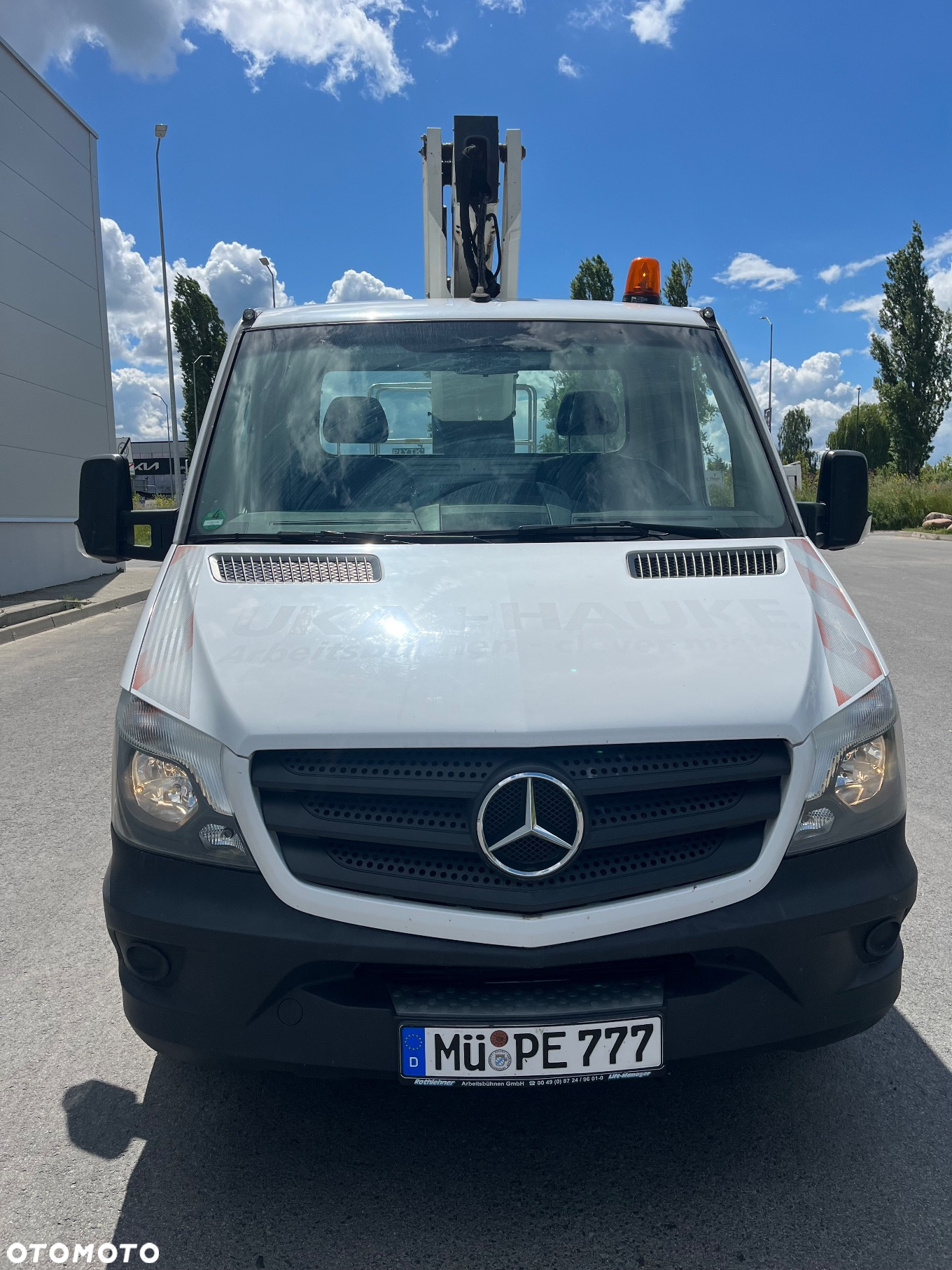 Mercedes-Benz Podnośnik Koszowy Zwyżka GSR 180T 18 metrów 13 metrów w Bok!Super Stan! UDT! jak Wumag Ruthmann Multitel! Kosz 300KG - 4