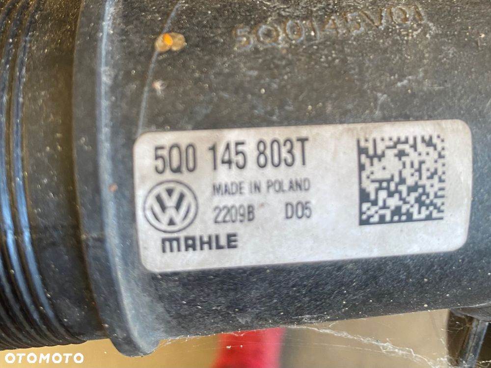VW VOLKSWAGEN SEAT SKODA AUDI  CHŁODNICA WODY SKRAPLACZ KLIMATYZACJI  INTERCOOLER  GOLF XIII  8 XII 7 GTI 2.0TSI TIGUAN 2 II  TOURAN AD1 ALLSPACE 2.0  TSI  ATECA CUPRA LEON 2.0TFSI SUPERB 3V III OCTAVIA 3 III  AUDI Q3 F3  83A 5Q0145803T 5F0 5G0  5WA816411A 5Q0121251GN  3Q0121203D - 7