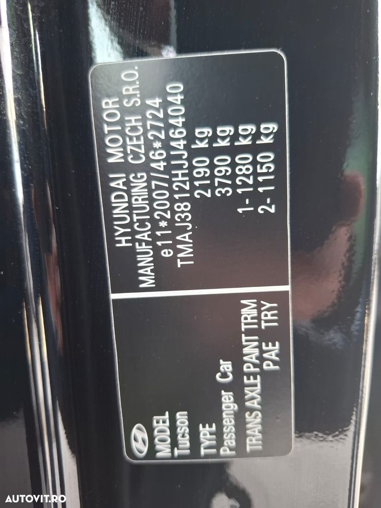 Hyundai Tucson 1.6 Turbo 4WD DCT Style - 16