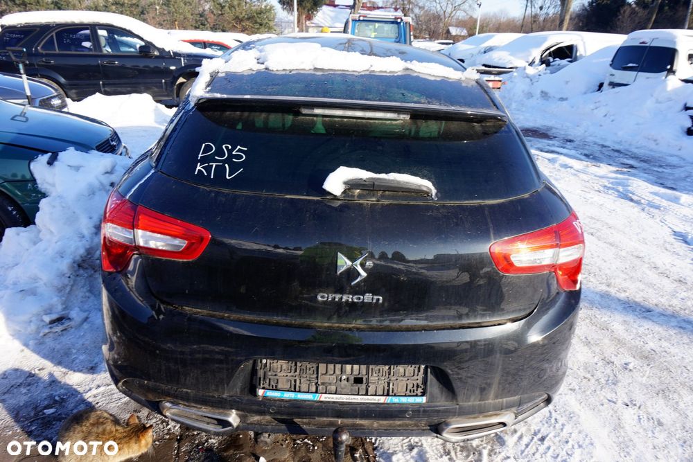 KLAPA BAGAŻNIKA TYLNA DS5  KTVD  CZARNY CITROEN 2011-2015 - 1