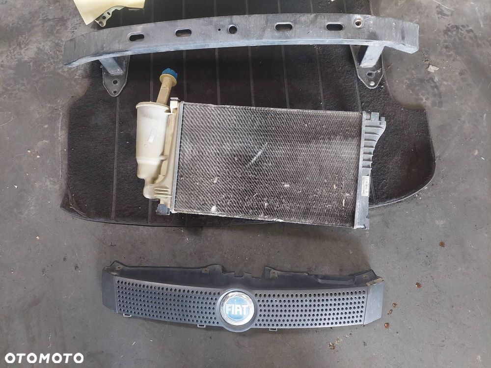 BŁOTNIK LEWY PRZÓD + LAMPA LEWY PRZÓD + CHŁODNICA + GRILL FIAT PANDA II 541 - 4