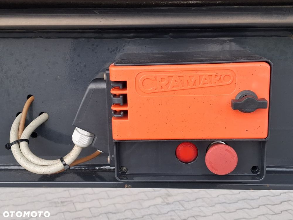 Menci Stalowa wywrotka 27m3, Elektryczny dach, Hardox - 10