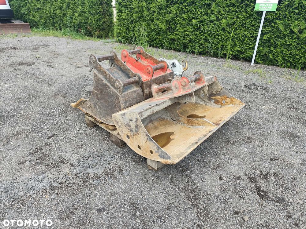 Obrotnica powertilt tilt szybkozłącze hydrauliczny Lehnhoff MS03 z hakiem ładunkowym - 27