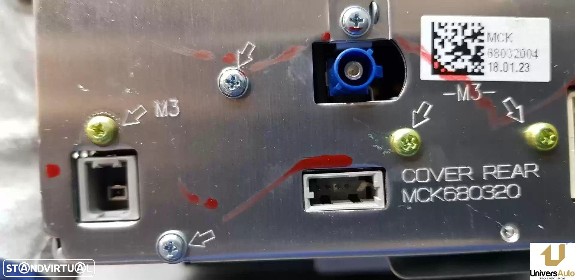 SISTEMA NAVEGAÇÃO GPS KIA CARENS IV 2018 -96550A4101CA - 1
