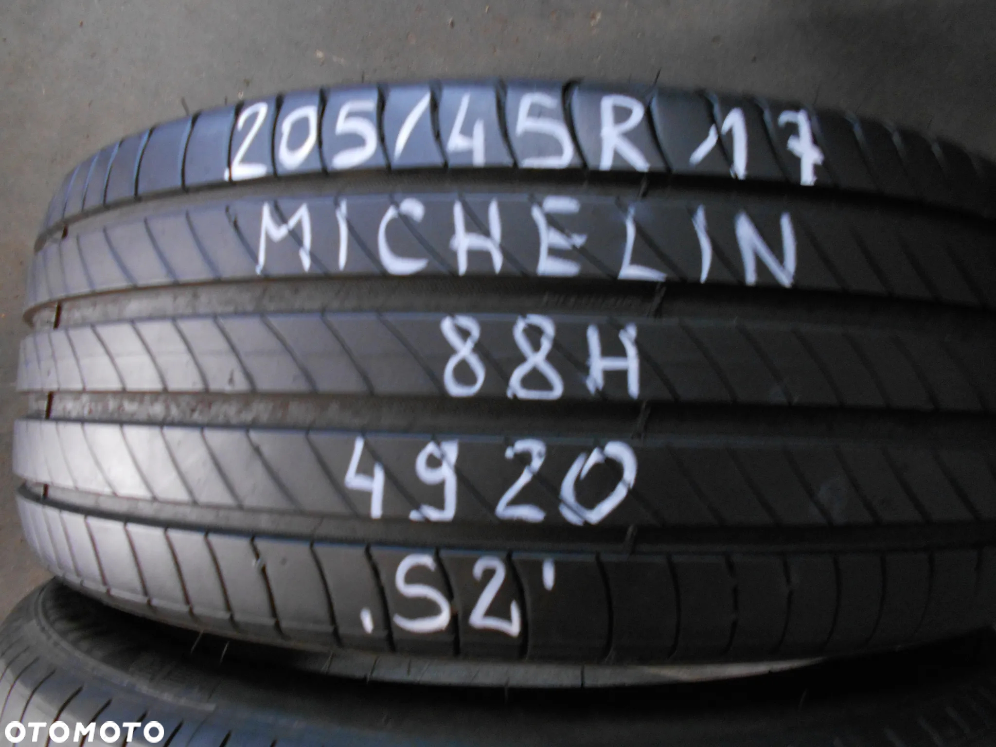 OPONY 205/45R17 MICHELIN PRIMACY 4 S2 DOT 4920 7.4MM - 2