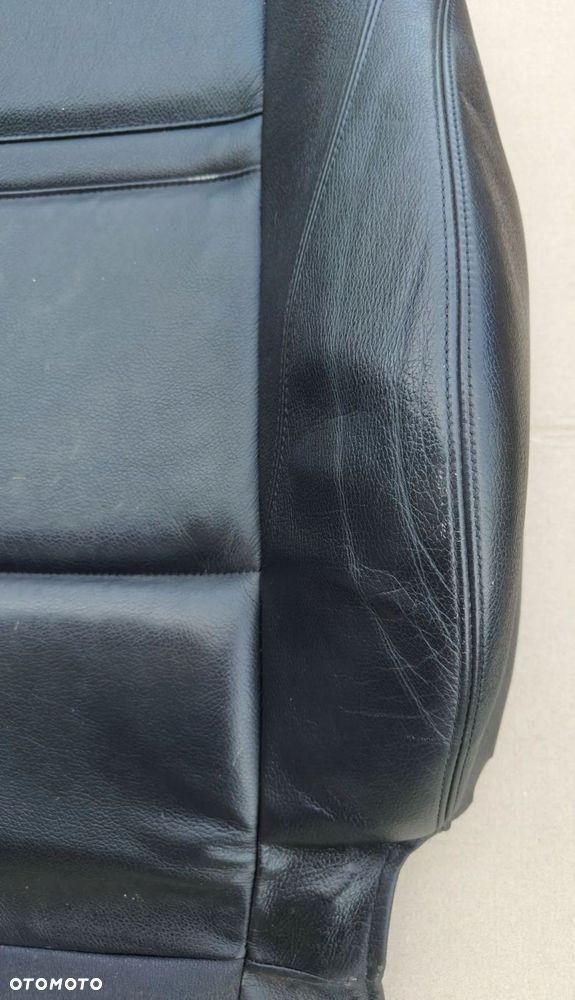 bmw x5 e70 oparcie fotela lewy przód czarna skóra podgrzewana - 3