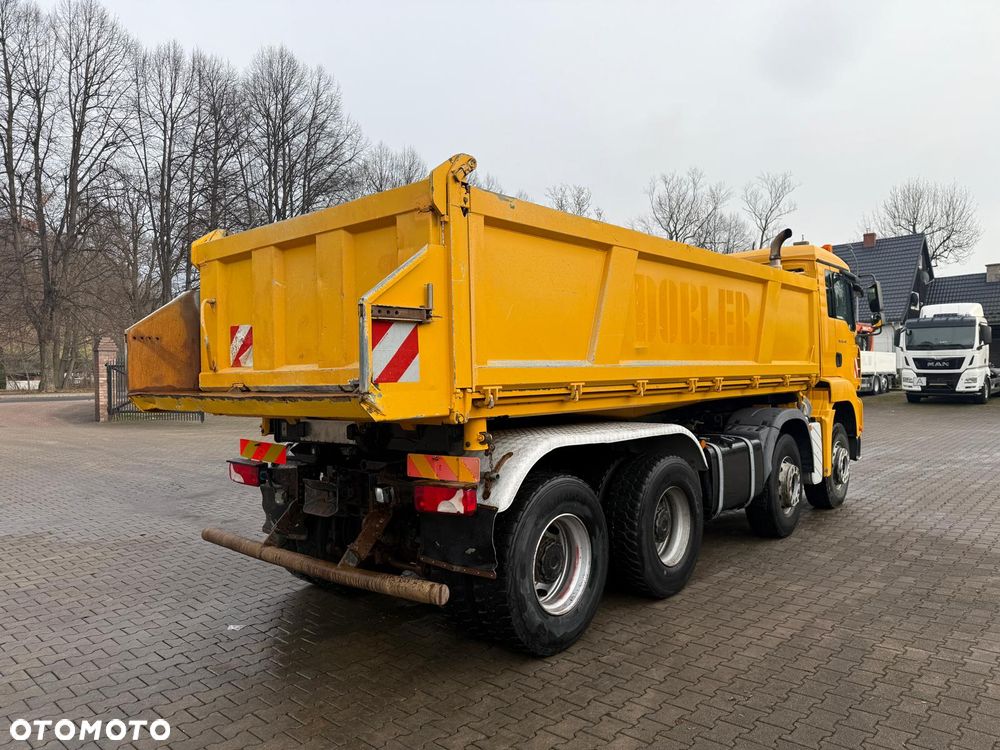 MAN 35.440 TGA wywrotka 8x4, 3-str. DAUTEL, BORDMATIC, 414 t.km., 20 TON! - 11