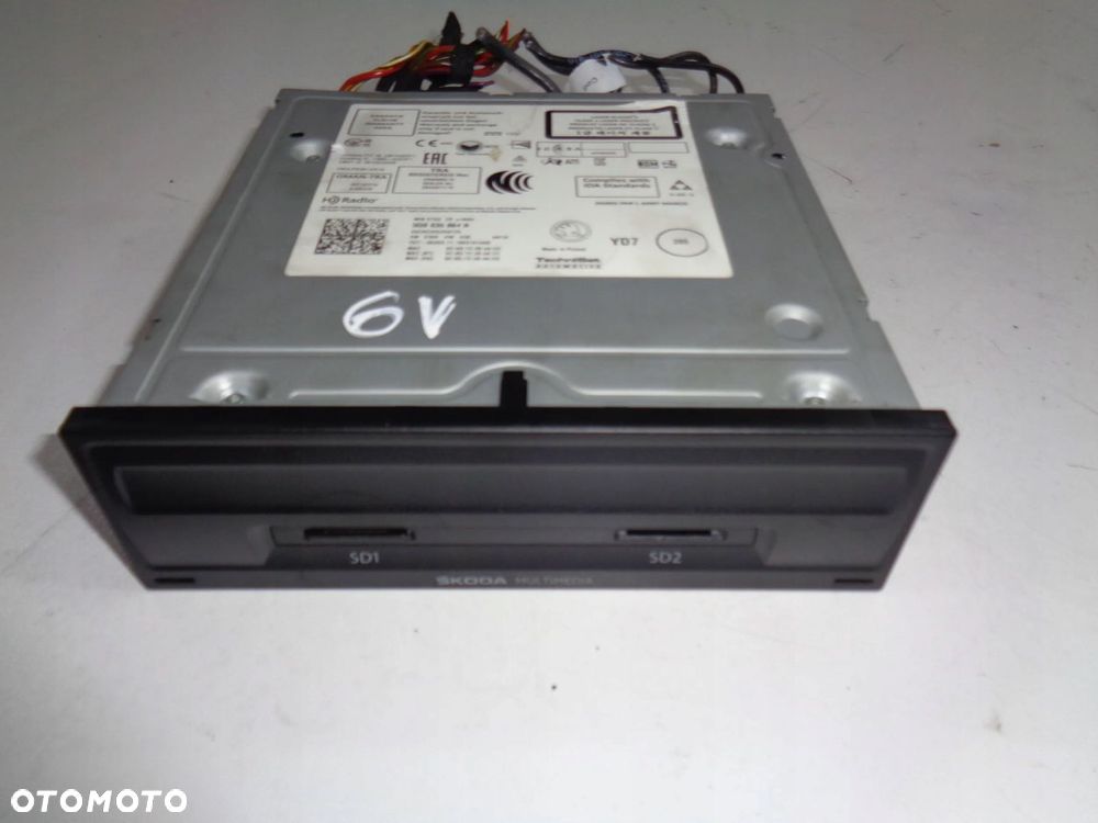 octavia iii fabia iii multimedia czytnik kart cd - 1