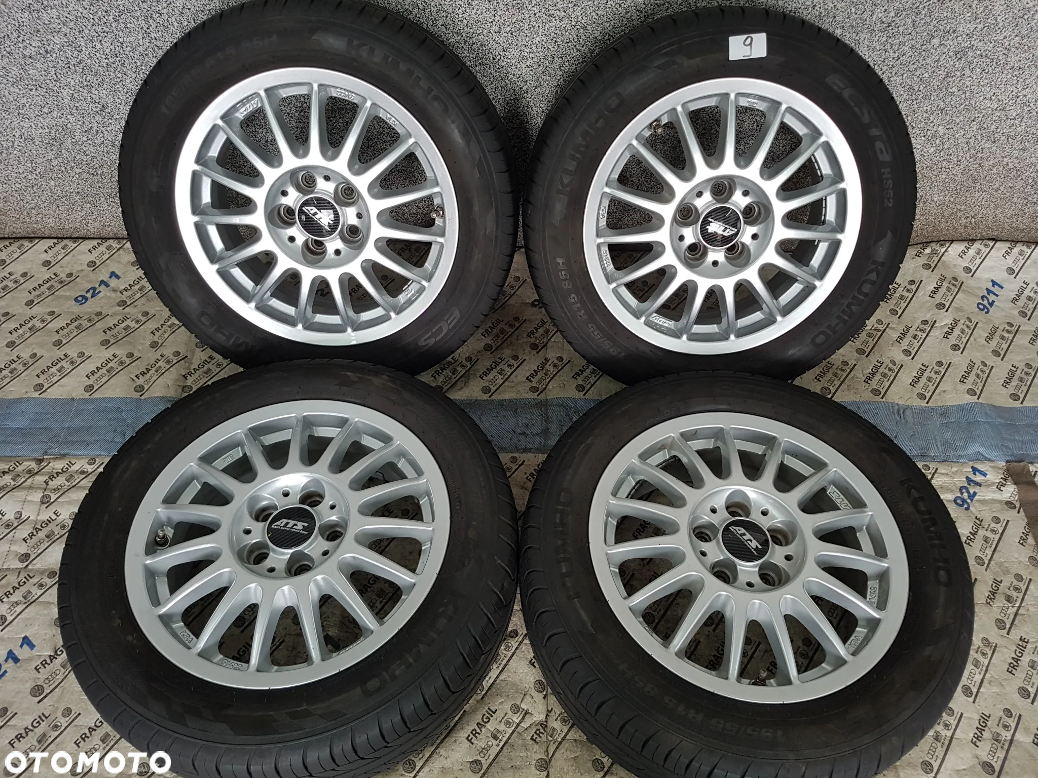 KOŁA SEAT IBIZA WV POLO SKODA FABIA  5X100  195/55R15 6JX15 ET38 - 2
