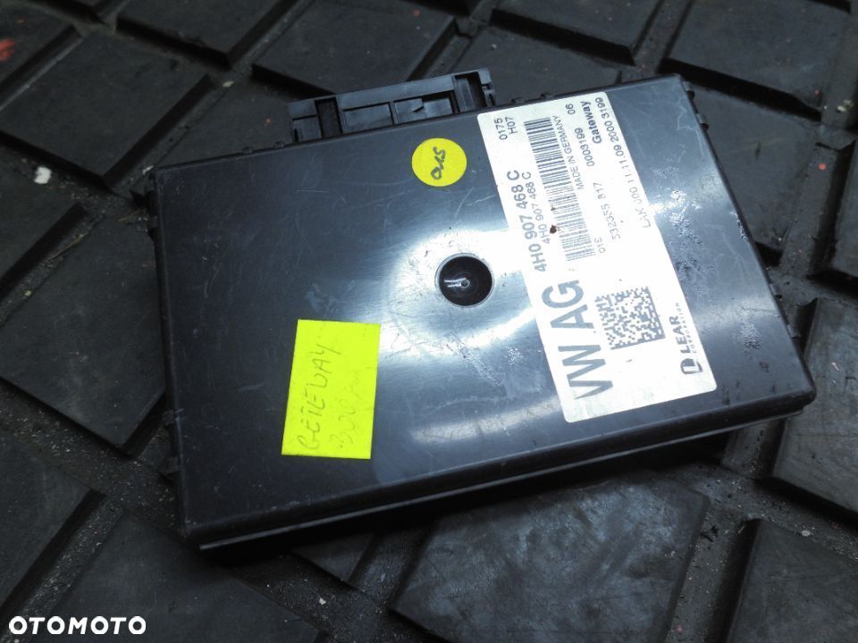 STEROWNIK MODUŁ GATEWAY AUDI A8 D4 4H 4H0907468C - 1