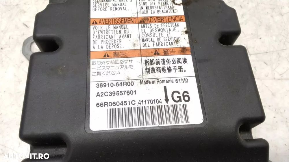 Modul calculator Airbag volan suzuki sx4 s-cross vitara - 2