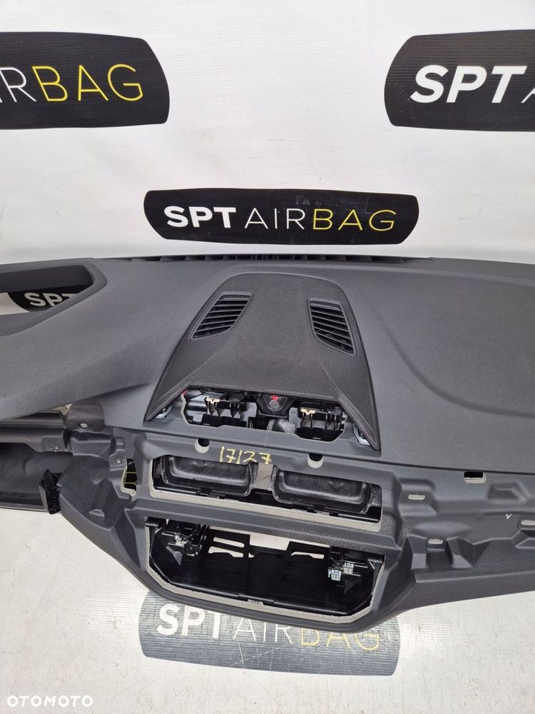 BMW G30 G31 SERIA 5 DESKA ROZDZIELCZA KONSOLA KOKPIT PULPIT PODUSZKI AIRBAG AIR BAG PASY KURTYNY KIT SET - 3