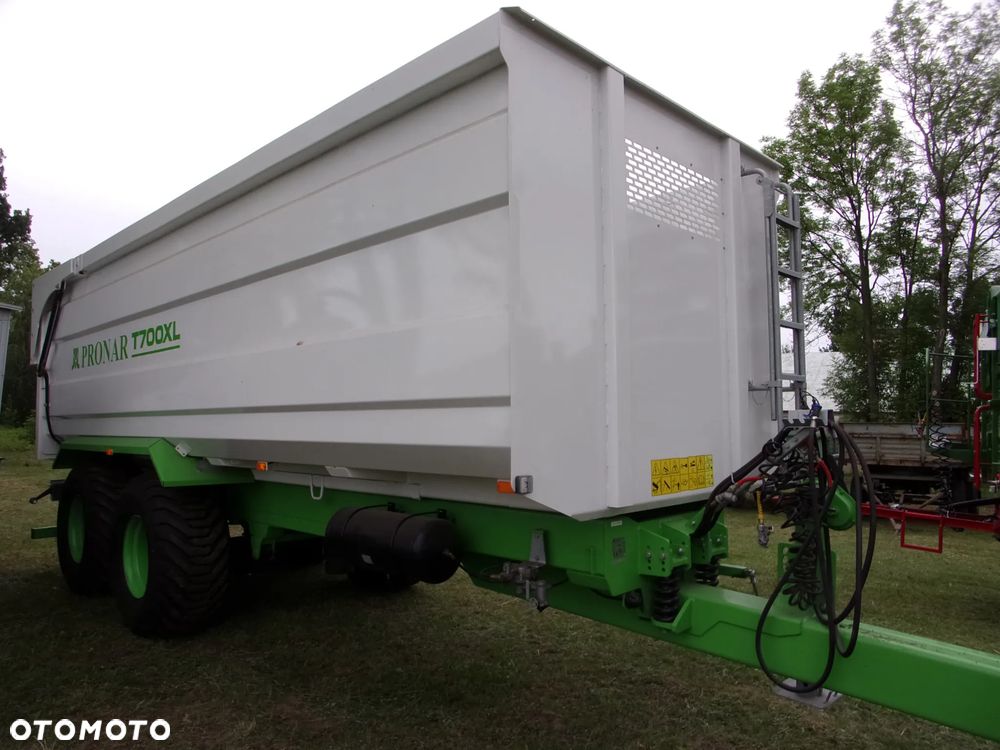 Pronar Przyczepa skorupowa PRONAR T-700XL -14.7t; T-679M -12t, tandem, (za dopłatą - nadstawy, plandeka, oś skrętna) - 8