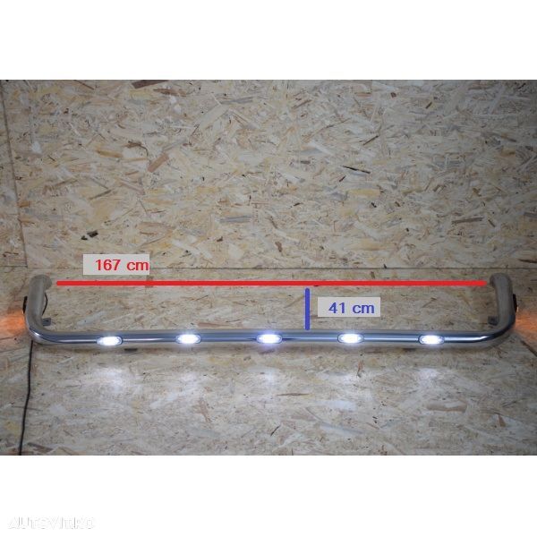 Bullbar, suport lumini Actros Mp4 - 1