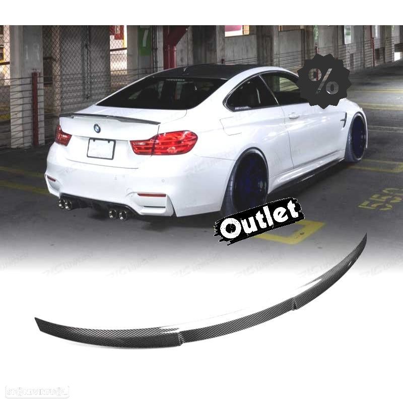 C011720C2 AILERON LIP BMW F82 13-18 LOOK M4 PERFORMANCE CARBONO - 1