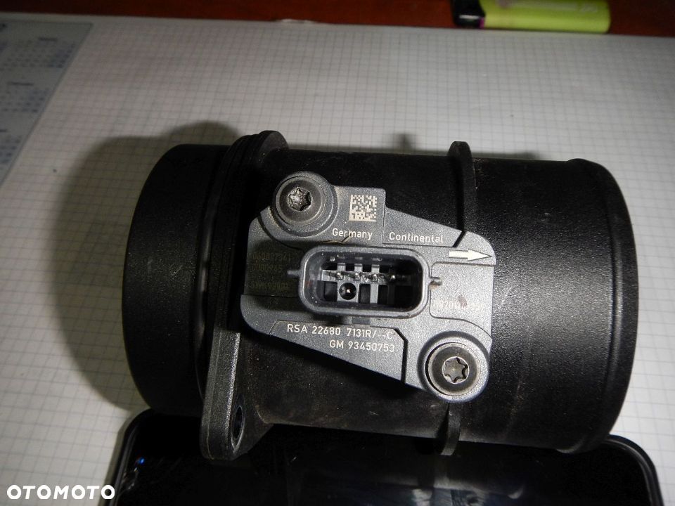 PRZEPŁYWOMIERZ Siemens 5WK98504 Master 2,3 DCi Biturbo - 3