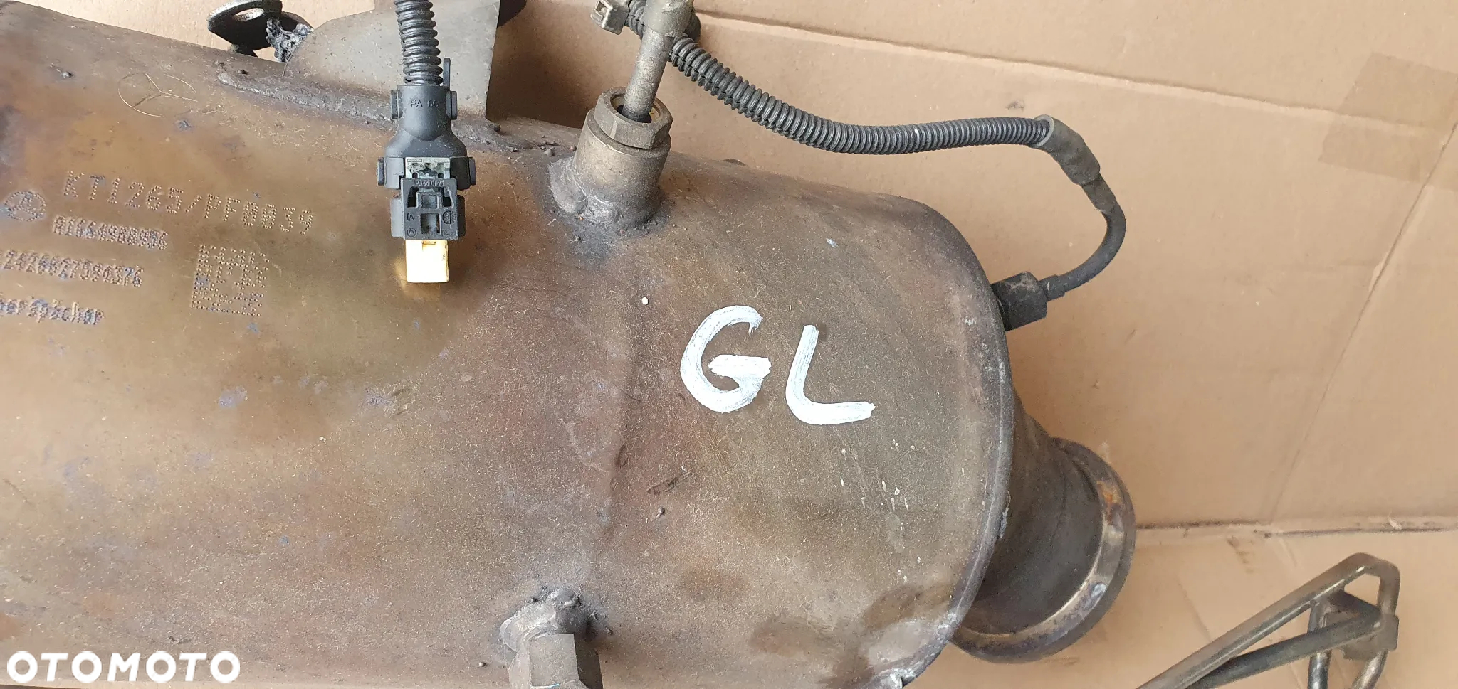 Filtr cząstek stałych DPF FAP katalizator Mercedes GL X166 W166 3.0 CDI A1664900956 KT1265 - 10