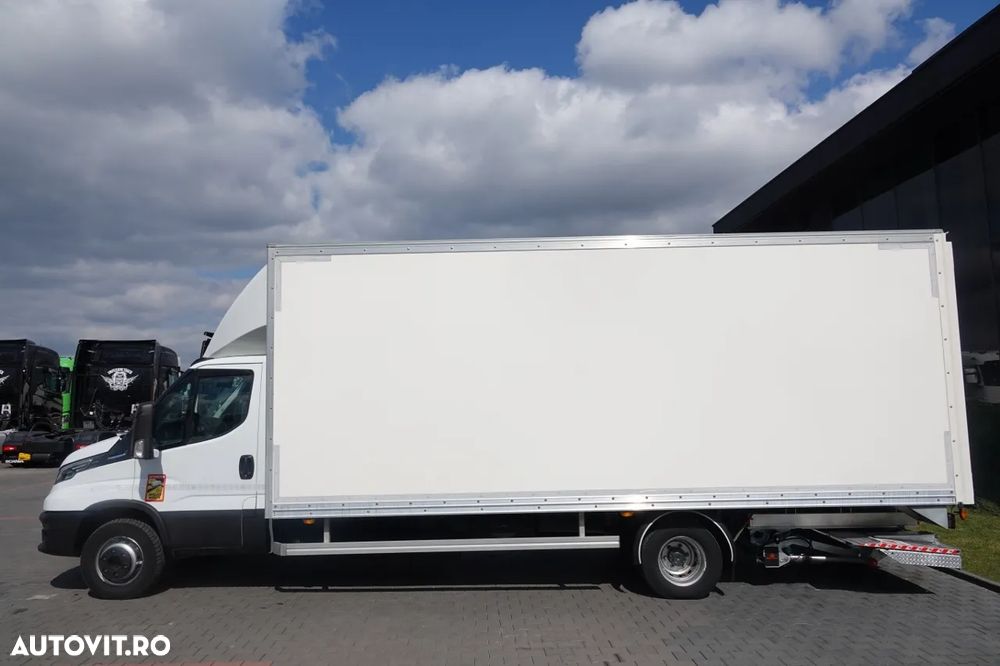 Iveco DAILY 72-NP / CONTAINER 6,2 m / HI-MATIC / ELEVATOR 1.000 KG / RULOU / GVWR 7.200 KG / IMPORTAT - 8