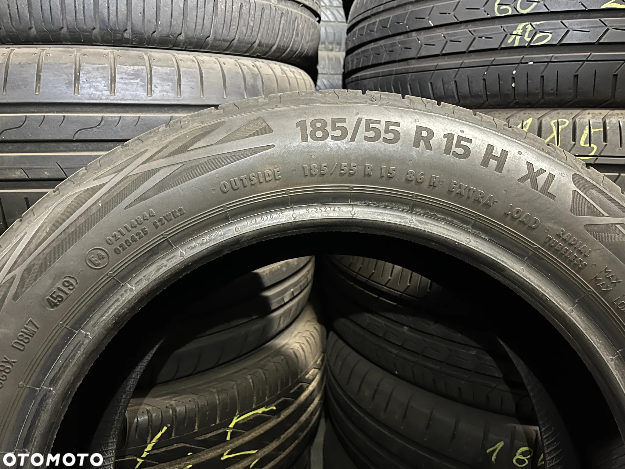 4x Opony Letnie 185/55R15 CONTINENTAL ECOCONTACT 6 19r  Promocja!! Cena za 4szt - 6