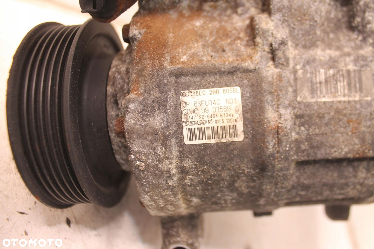 POMPA SPRĘŻARKA KLIMATYZACJI 8E0260805BL AUDI A4 B7 3.0 TDI 04-08 - 2