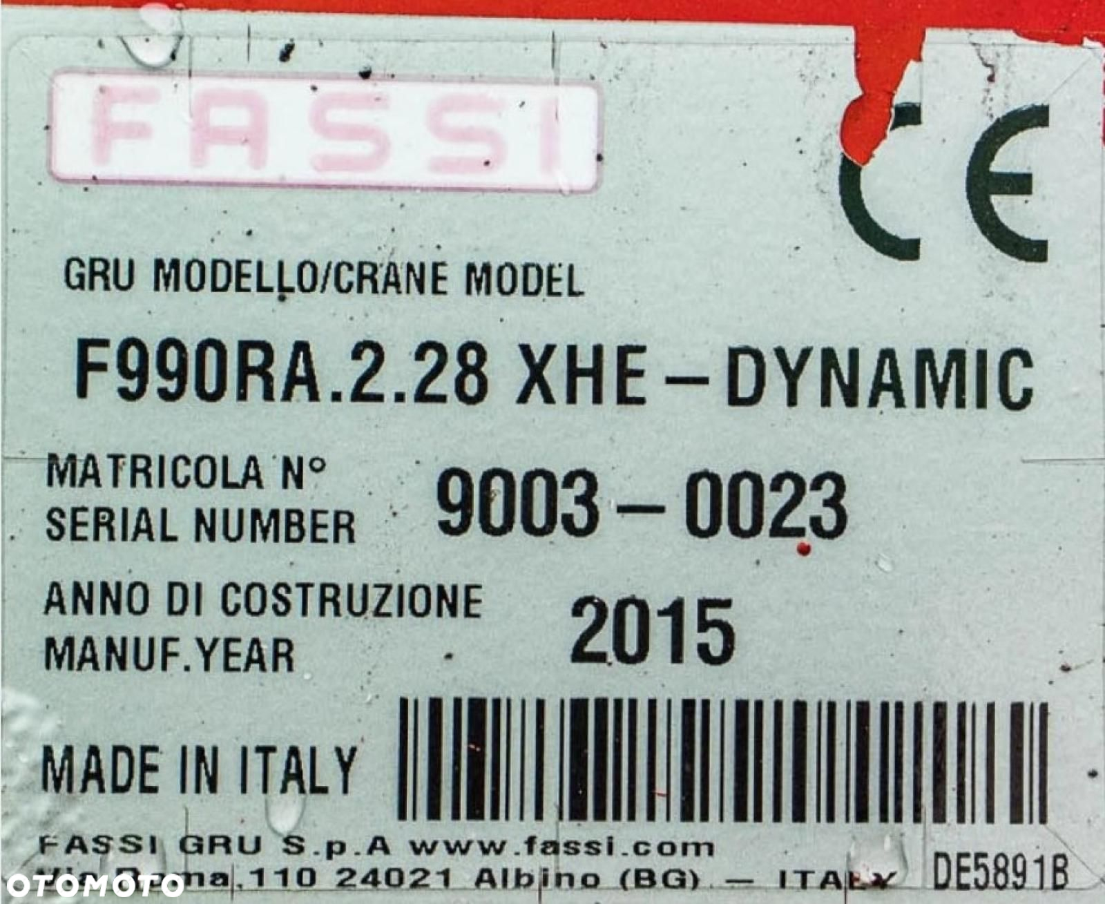 Scania R730 8x2 Fassi F990 FLY JIB HDS Żuraw Crane Kran - 25