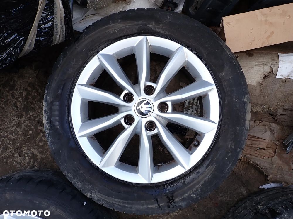 SKODA OCTAVIA III KOLA ALUFELGI Z OPONAMI 16 CALI - 5