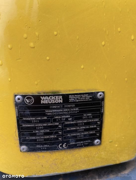 Wacker Neuson 1001 - 9