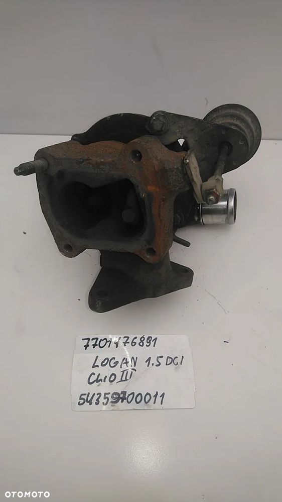 TURBINA 1.5 DCI 90KM CLIO III 507852H301868 54359710011 - 10