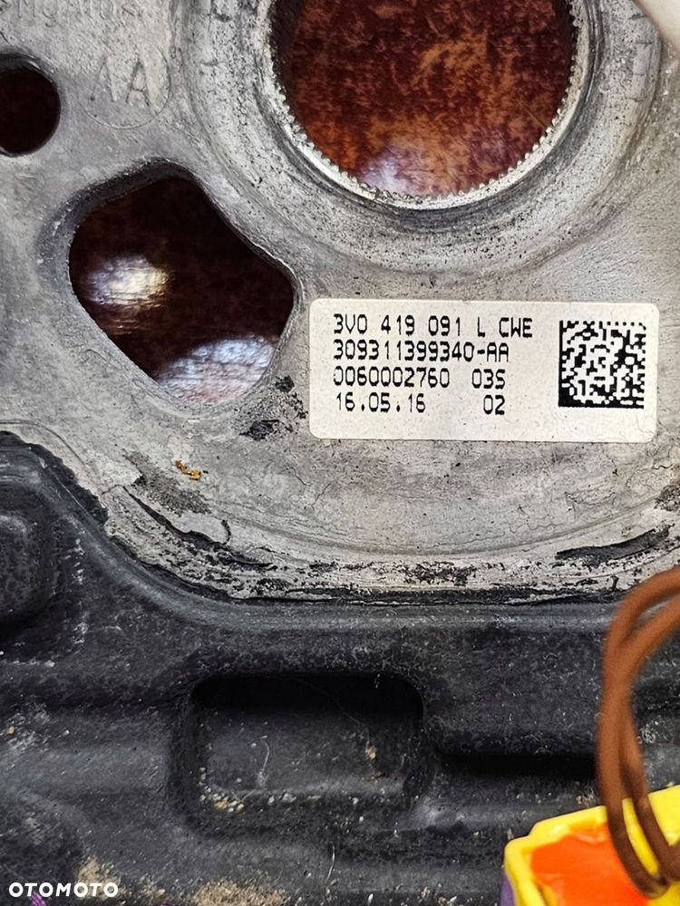 KIEROWNICA SKÓRA SKODA OCTAVIA III 3 EU - 3