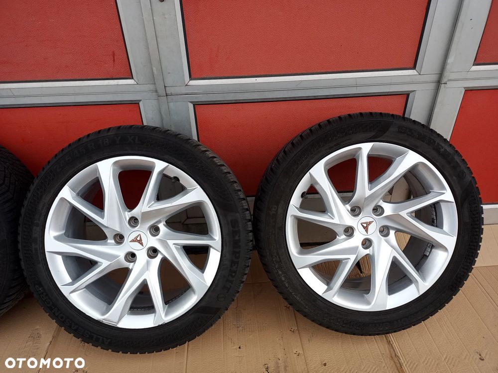 CUPRA FORMENTOR ALUFELGI KOŁA 5X112 OPONY ZIMOWE 245/45R18 JAK NOWE 2023 - 9