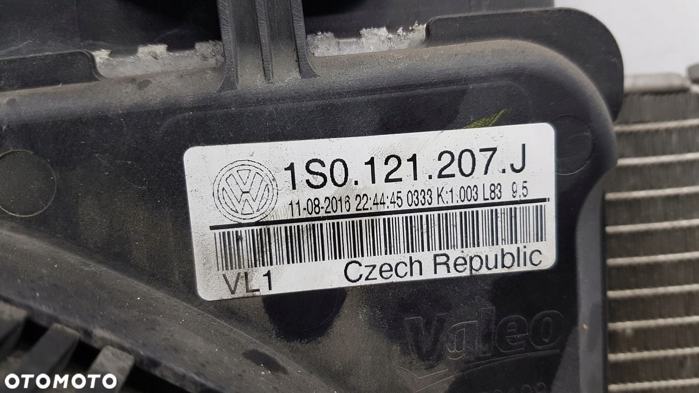 VW UP CHŁODNICE WENTYLATOR KLIMATYZACJA - 12