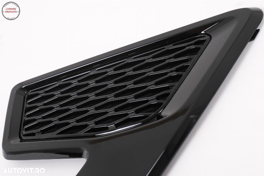 Grile Aerisiri Aripi Laterale Land Range Rover Sport L494 (2013-2017) Negru Lucios- livrare gratuita - 3