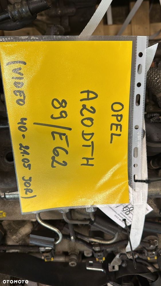 Opel A20DTH 2.0 diesel silnik kompletny z pełnym osprzętem gotowy do montażu VIDEO PRACY SILNIKA - WHATSAPP LUB LINK W OPISIE - 6