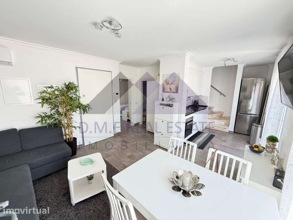 Duplex T1+1 Moderno com Terraço e Varandas - a 350m da Praia em Mon... - Grande imagem: 4/24